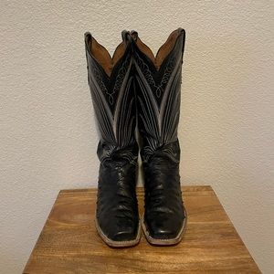 Tony Lama Full Quill Ostrich Boots